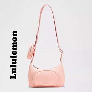 Lululemon Athletica Light Pink Crossbody Bag